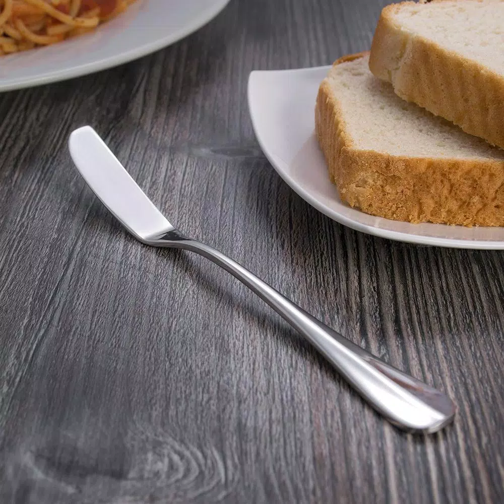 Budget 🛒 Oneida Baguette 12-Piece 18/10 Stainless Steel Butter Spreader With Flat Handle 😍 8 Budget 🛒 Oneida Baguette 12-Piece 18/10 Stainless Steel Butter Spreader With Flat Handle 😍 - Image 6