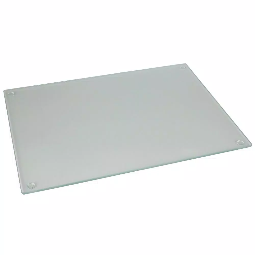 New 🥰 Home Basics Frosted Glass Cutting Board ✔️ 3 New 🥰 Home Basics Frosted Glass Cutting Board ✔️