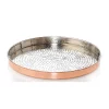 Best reviews of 🤩 Abigails Element Collection Round 🔨 Hammered Copper Tray 😉 -Serveware Store Online unnamed file 743