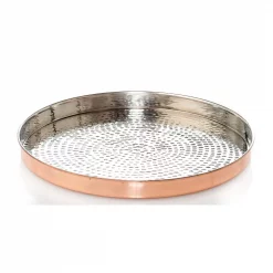 Best reviews of 🤩 Abigails Element Collection Round 🔨 Hammered Copper Tray 😉