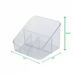 Best reviews of 🎉 Mind Reader Multi-Purpose Clear Mini Acrylic Coffee And Tea Condiment Storage Organizer, For Vanity, Bathroom, Office And Kitchen 😀 -Serveware Store Online unnamed file 756
