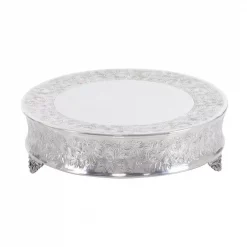 Discount 😉 LITTON LANE Silver Aluminum Set Of 4 Cake Stands (4-Pack) ✨ -Serveware Store Online unnamed file 786