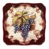 New 🎁 Certified International Vintners Journal Multi-Colored 12.5 In. Ceramic Square Platter 🌟 -Serveware Store Online unnamed file 799