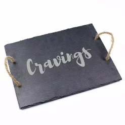 Hot Sale 😉 Cathy's Concepts Cathy’s Concepts “Cravings” 15.75 In. X 12 In. X .25 In. Slate Serving Board 🌟