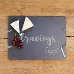Hot Sale 😉 Cathy's Concepts Cathy’s Concepts “Cravings” 15.75 In. X 12 In. X .25 In. Slate Serving Board 🌟 11 Hot Sale 😉 Cathy's Concepts Cathy’s Concepts “Cravings” 15.75 In. X 12 In. X .25 In. Slate Serving Board 🌟 -Serveware Store Online unnamed file 825