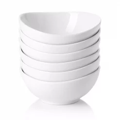 Cheapest 💯 Sweese 4 Oz. White Porcelain Mini Bowls (Set Of 6) 😀