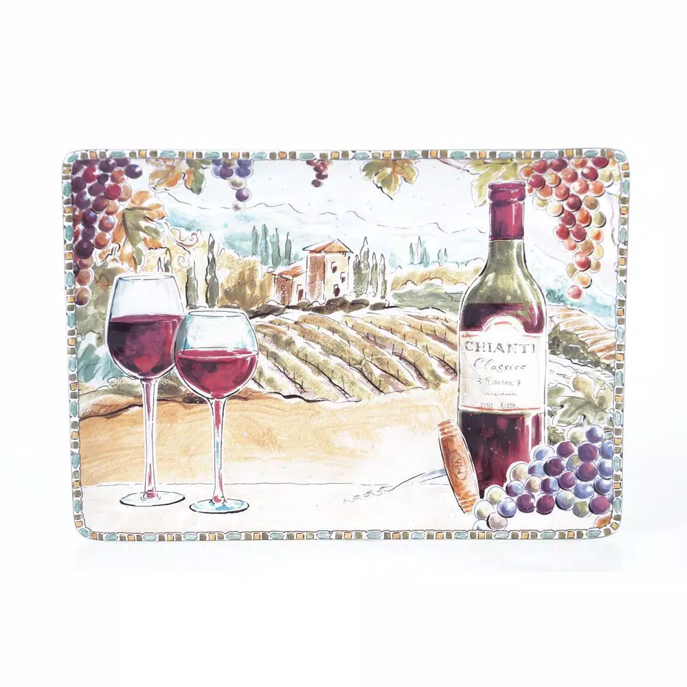 Deals ๐ฏ Certified International Multi-Colored 14 In. Tuscan Breeze Rectangular Platter ๐ 3 Deals ๐ฏ Certified International Multi-Colored 14 In. Tuscan Breeze Rectangular Platter ๐