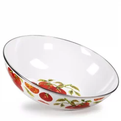 Top 10 🌟 Golden Rabbit Tomatoes 5 Qt. Enamelware Round Catering Bowl 🎉