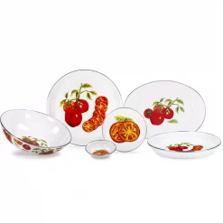 Top 10 🌟 Golden Rabbit Tomatoes 5 Qt. Enamelware Round Catering Bowl 🎉 -Serveware Store Online unnamed file 861