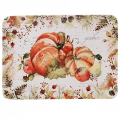 Outlet ⌛ Certified International Harvest Splash Multi-Colored 16 In. Rectangular Platter 🌟