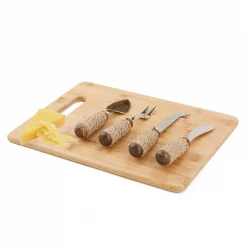 Best Pirce 💯 Mind Reader Cheese Knife 4 Piece Stainless Steel Cheese Knife Rope Utensil Set 🤩 -Serveware Store Online unnamed file 94