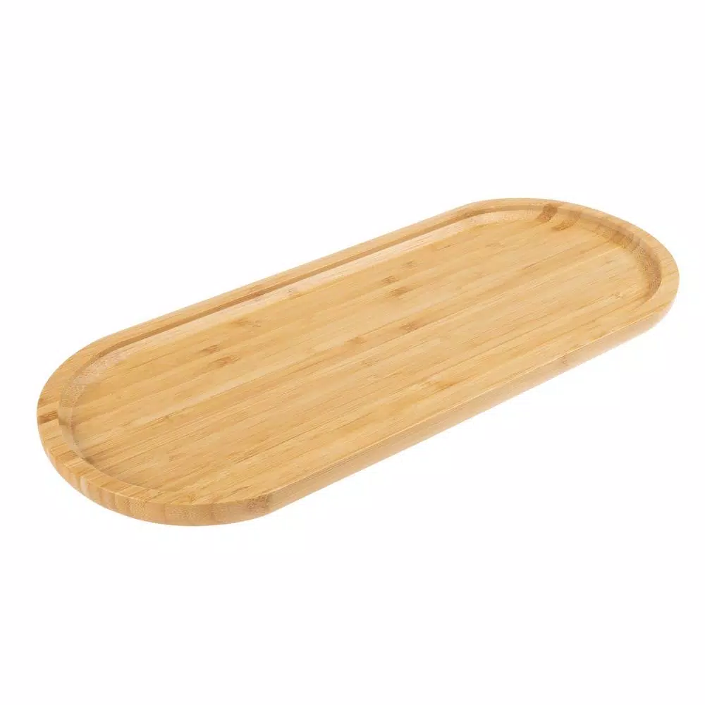 Best Sale 👏 Classic Cuisine Bamboo Oval Serving Tray 😉 3 Best Sale 👏 Classic Cuisine Bamboo Oval Serving Tray 😉