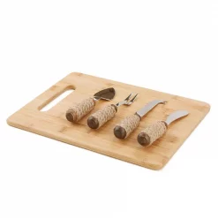 Best Pirce 💯 Mind Reader Cheese Knife 4 Piece Stainless Steel Cheese Knife Rope Utensil Set 🤩 -Serveware Store Online unnamed file 96