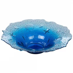 Buy 👍 Certified International Natural Coast Multi-Colored 12.25 In. Glass Shell Bowl ❤️