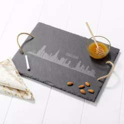 Coupon 🔥 Cathy's Concepts Cathy’s Concepts Chicago Skyline Black Slate Serving Tray ⌛ 11 Coupon 🔥 Cathy's Concepts Cathy’s Concepts Chicago Skyline Black Slate Serving Tray ⌛ -Serveware Store Online unnamed file 1026