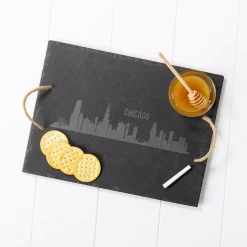 Coupon 🔥 Cathy's Concepts Cathy’s Concepts Chicago Skyline Black Slate Serving Tray ⌛ 12 Coupon 🔥 Cathy's Concepts Cathy’s Concepts Chicago Skyline Black Slate Serving Tray ⌛ -Serveware Store Online unnamed file 1027
