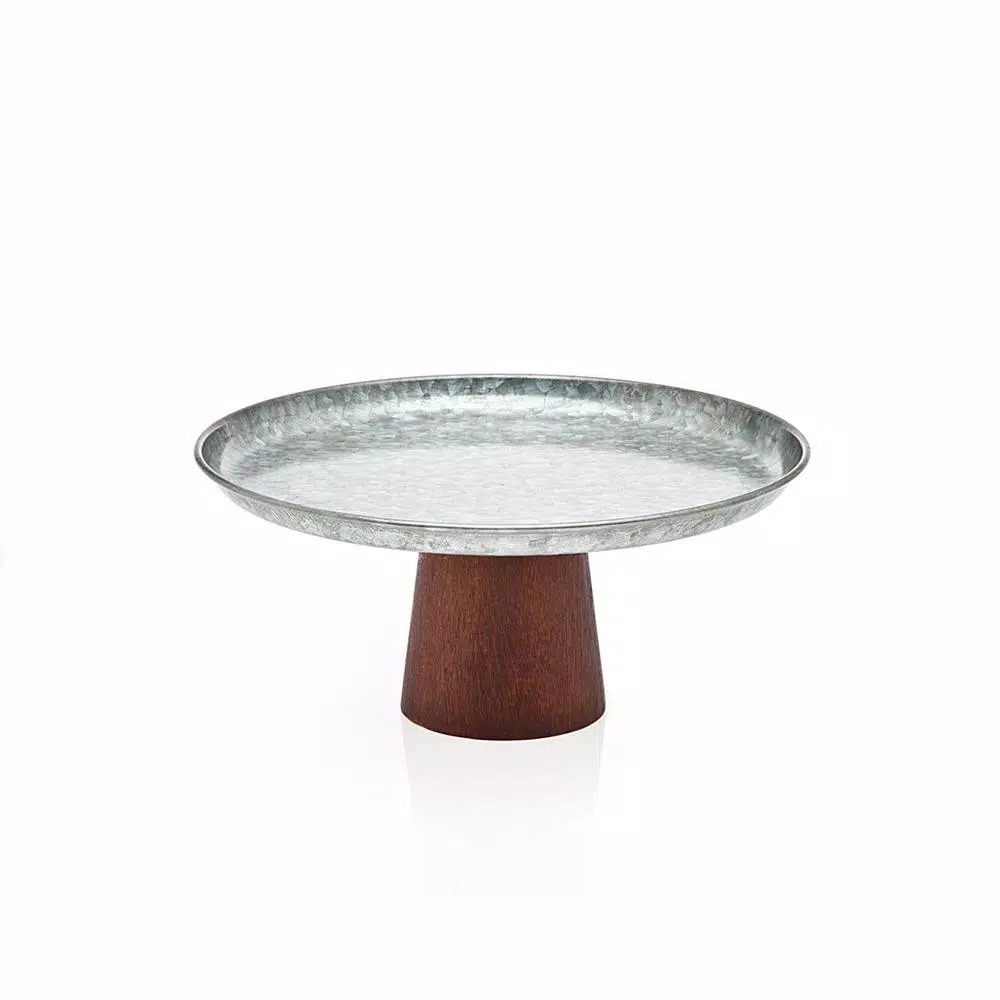 Outlet ๐ Godinger Cake Plate Wood Base ๐ 3 Outlet ๐ Godinger Cake Plate Wood Base ๐