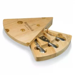 Budget 😉 TOSCANA 10 In. Ratatouille Swiss Cheese Board And Tools Set 🧨