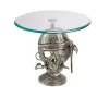 Buy 👍 Mind Reader 21 In. Tier Silver Metal Cake Stand Party Cake Display, Cupcake Display ❤️ -Serveware Store Online unnamed file 1061