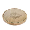 Wholesale ✨ Mind Reader Brown Bamboo Serving Tray Round Cheese Platter Decorative Display Tray With Glass Top ❤️ -Serveware Store Online unnamed file 1089
