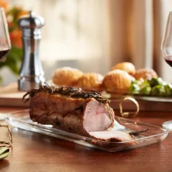 Cheapest ✨ Libbey Aviva Glass Rectangular Platter 👍