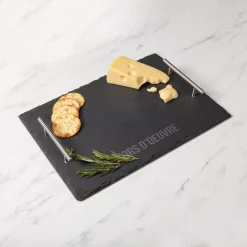 Deals 🔥 Cathy's Concepts Cathy’s Concepts Hors D’oeuvre 11.7 In. W X 1.3 In. H X 15.7 In. D Slate Serving Tray 😀 -Serveware Store Online unnamed file 1118