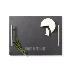 Deals 🔥 Cathy's Concepts Cathy’s Concepts Hors D’oeuvre 11.7 In. W X 1.3 In. H X 15.7 In. D Slate Serving Tray 😀 -Serveware Store Online unnamed file 1120