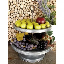 Buy 🔔 Benzara Amazingly Useful Metal 2-Tier Tray Stand 😉 11 Buy 🔔 Benzara Amazingly Useful Metal 2-Tier Tray Stand 😉 -Serveware Store Online unnamed file 114