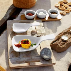 New 🤩 Villeroy &amp; Boch Villeroy & Boch Artesano Acacia Wood Tray For Dip Bowl 🎁 -Serveware Store Online unnamed file 1171