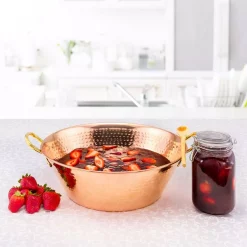 Deals ✨ Old Dutch Solid Copper 🔨 Hammered Preserve Pan/Tray 🥰 -Serveware Store Online unnamed file 1185