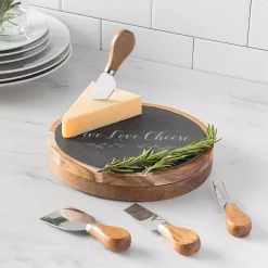 Brand new ❤️ Cathy's Concepts Cathy’s Concepts Live Love Cheese 5 Piece Slate And Acacia Cheese Board With Cheese Utensils 😉 10 Brand new ❤️ Cathy's Concepts Cathy’s Concepts Live Love Cheese 5 Piece Slate And Acacia Cheese Board With Cheese Utensils 😉 -Serveware Store Online unnamed file 1239