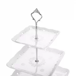 Top 10 🔔 MALACASA 3-Tiered White Cupcake Tower Stand Square Tiered Serving Tray Dessert Stand 🔔 -Serveware Store Online unnamed file 1265