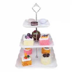 Top 10 🔔 MALACASA 3-Tiered White Cupcake Tower Stand Square Tiered Serving Tray Dessert Stand 🔔 -Serveware Store Online unnamed file 1266