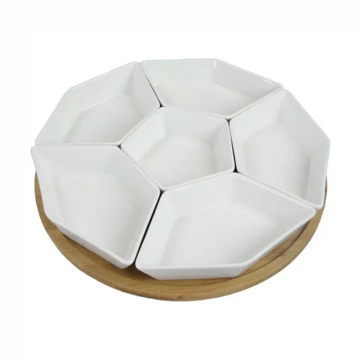 Hot Sale 🛒 Elama Lazy Susan Appetizer And Condiment Server Set 🔥 -Serveware Store Online unnamed file 1280