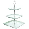 Cheap 😉 MALACASA 3-Tiered Green Cupcake Tower Stand Square Tiered Dessert Stand Serving Tray ⌛ -Serveware Store Online unnamed file 1296