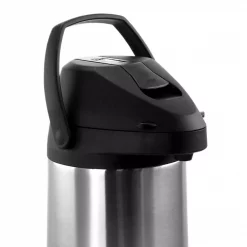 Best Pirce ⌛ MegaChef 0.7 Gal. Stainless Steel Air Pot Hot Water Dispenser With Single Touch Lever 🤩