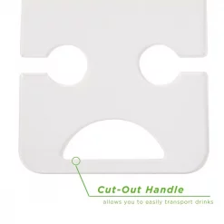 Best Sale 😉 Mind Reader 19 In. W X 7 In. H X 0.5 In. D Acrylic Clear Barware 8-Wine Glass Holder With Built-In Handles 💯 -Serveware Store Online unnamed file 1307