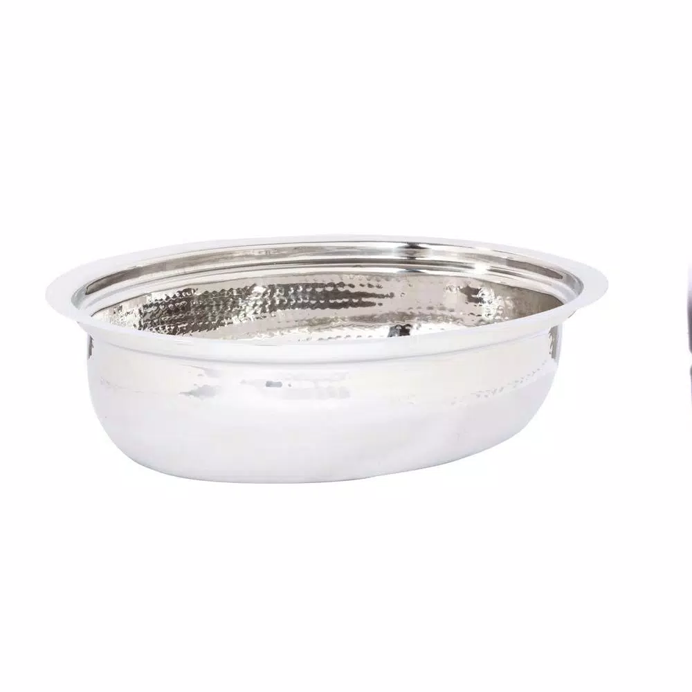 Budget π Old Dutch 6 Qt. Oval Polished Nickel Over Stainless Steel Chafing Dish π₯ 4 Budget π Old Dutch 6 Qt. Oval Polished Nickel Over Stainless Steel Chafing Dish π₯ - Image 2