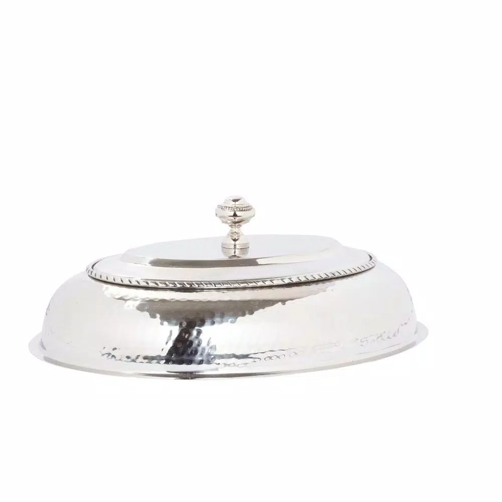 Budget π Old Dutch 6 Qt. Oval Polished Nickel Over Stainless Steel Chafing Dish π₯ 6 Budget π Old Dutch 6 Qt. Oval Polished Nickel Over Stainless Steel Chafing Dish π₯ - Image 4