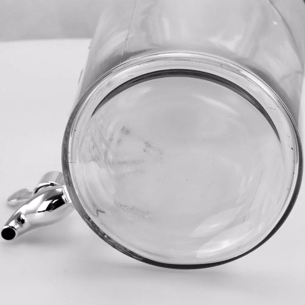 Budget 👏 Gibson Home Bayfront ☀️ Summer 2.6 Qt. Glass Drink Dispenser For Cold Drinks 🎁 4 Budget 👏 Gibson Home Bayfront ☀️ Summer 2.6 Qt. Glass Drink Dispenser For Cold Drinks 🎁 - Image 2