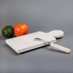 New 🌟 Creative Home 12 In. X 6 In. Natural Champagne Marble Cheese Paddle Board ⭐ -Serveware Store Online unnamed file 1414