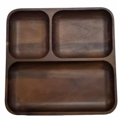 Promo โ BergHOFF Acacia 10 In. X 10 In. X 1 In. Brown Wooden Tray ๐ฅ