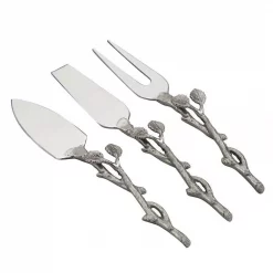 Deals π Heim Concept Silver Leaf Cheese Set (3-Piece) β€οΈ