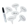 Outlet 🎉 Epicureanist Ceramic Cheese Marker Set (Set Of 6) 😀 -Serveware Store Online unnamed file 1441