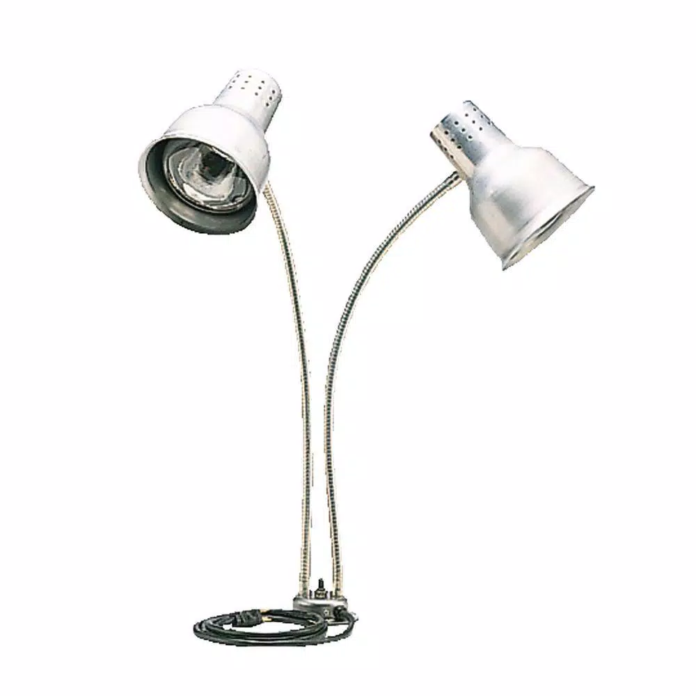Outlet ๐คฉ Carlisle Flexiglow 24 In. Heat Lamp Dual Arm With Single Base Aluminum ๐ฅฐ 3 Outlet ๐คฉ Carlisle Flexiglow 24 In. Heat Lamp Dual Arm With Single Base Aluminum ๐ฅฐ