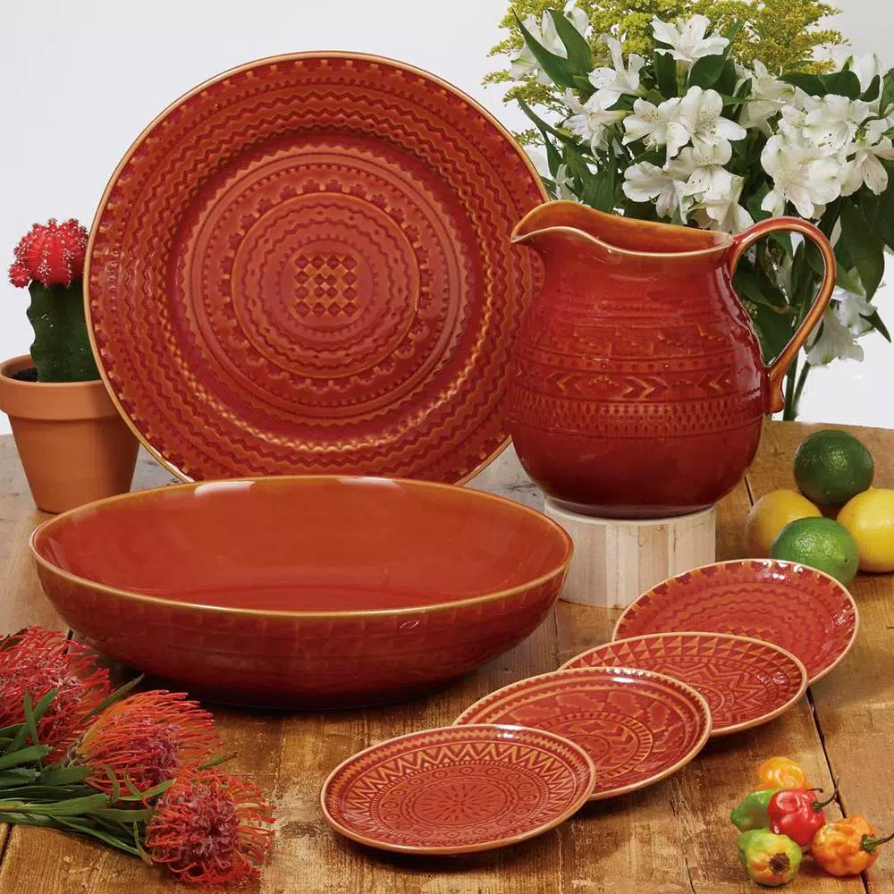 Best Pirce ๐ฅฐ Certified International Multi-Colored 128 Oz. Aztec Rust Serving Bowl ๐ 4 Best Pirce ๐ฅฐ Certified International Multi-Colored 128 Oz. Aztec Rust Serving Bowl ๐ - Image 2