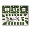Best Sale 🛒 Magnolia Lane Michigan State Ceramic 4 Section Tailgating Serving Platter ⌛ -Serveware Store Online unnamed file 1522