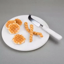 Discount 👍 Creative Home Genuine 8 Dia. Off-White Natural Marble Round Trivet, Cheese Serving Board Platter For Fine Dinning ⭐ -Serveware Store Online unnamed file 1540