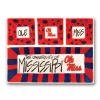 Promo ❤️ Magnolia Lane Ole Miss Ceramic 4 Section Tailgating Serving Platter ❤️ -Serveware Store Online unnamed file 1559