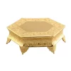 Wholesale 💯 Benzara Hexagonal 16 In. Gold Metal Wedding Cake Stand 🛒 1 Wholesale 💯 Benzara Hexagonal 16 In. Gold Metal Wedding Cake Stand 🛒 -Serveware Store Online unnamed file 157